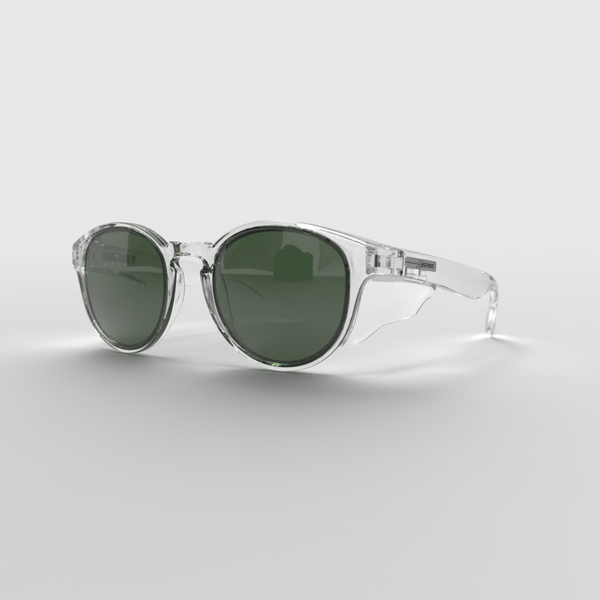 [NEW] Transparent Flyers Series w/ Polarized Lenses & Side Shields